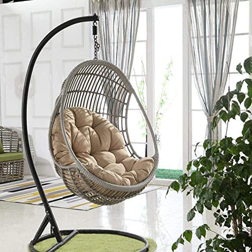 Panier Suspendu Coussins De Chaise D'œuf Suspendus Coussins De Chaise Hamac, Coussin De Siège De Panier Suspendu À Balançoire, Oreiller De Dos Épais Nid Pour La Balançoire De Jardin De Patio Extérieur