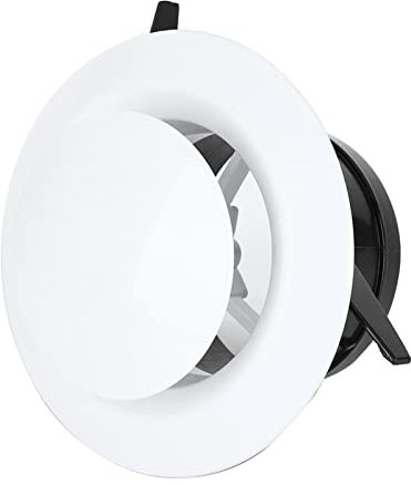 Headerbs Abdeckung für Lüftungskanäle, 4 Größen, Deckendiffusor, Auslassventil, Entlüftungsventil, Anemostat, Abdeckung für Lüftungskanäle (100mm)