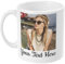 Yourdesign Personalised Mugs with Photo and Text - Upload Image and Add Custom Wording to This Dishwasher Safe 10oz Ceramic Mug