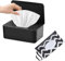 SEPSCO Large Wipes Dispenser Box, Toilet Dry Wet Tissue Dispenser Case And Portable Baby Wet Wipes Pouches Tissue Holder Refillable Tissue Storage Container Keep Wipes Fresh for Travel Home Office Car