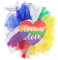 TOPBATHY Regenbogen Girlande Regenbogen-Wandschild Türkranz vorn Dekor Schleife Gay-Pride-Kranz bunter LGBTQ-regenbogenkranz draussen schmücken künstliche das Schild Anhänger Plastik
