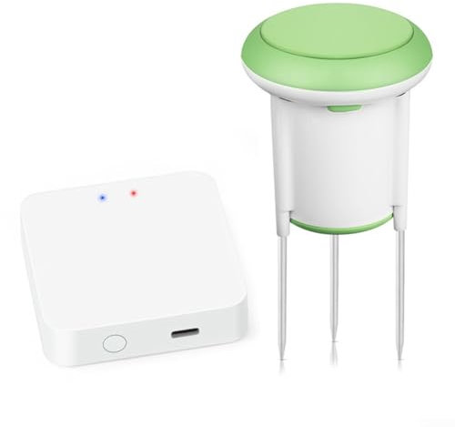 Sensor probador de humedad de temperatura del suelo,Para Zig-bee para Tuya Para plantas en macetas,Invernaderos de hortalizas,Huertos agrícolas (B)