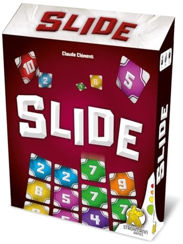 Strohmann Games, Slide, Familienspiel, Kartenspiel, 2-6 Spieler, ab 7+ Jahren, 15 Minuten, Deutsch