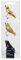 Kaemingk Christbaumschmuck Glas Vögel auf Clip 8cm 3er Set - Christbaumschmuck & Weihnachtsbaumschmuck - Weihnachtskugeln Mix - Dekoration Weihnachten - Gold/Schwarz Mix
