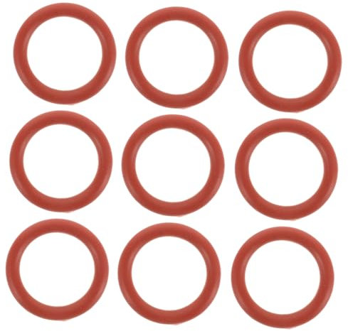 Cabilock Ice Cream Maker Accessories 10pcs Sealing Rings Valve Rods Leak-Proof Silicone Gasket