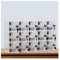 Casier for téléphone Portable en Acrylique avec Fente for Carte, boîte de Rangement sécurisée for téléphone Portable, Mural, avec Serrure, adapté au Bureau en Classe, Facile à Nettoyer(6 Small grids)