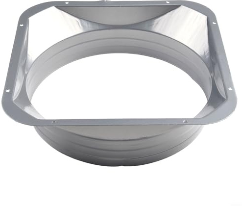 Metall Flansch Rohrverbinder für Luftkanäle 410 Zoll Lüftungsschlauch Fitting (250mm)