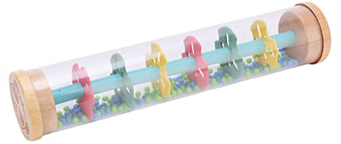 Generic Mini-Baby-Regenmacher, Musikinstrument, Spielzeug für Babys, Kleinkinder, Trainiert das Hören und die Hände des Gehirns, die Farbwahrnehmung, Sportliche Fähigkeiten für die Visuelle und