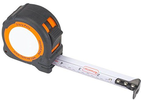 FastCap PSSP25 Maßband, 7,6 m, Standard-Stock-Maßband