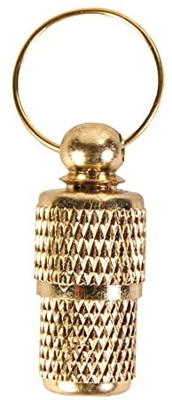 Trixie 2278 Adressanhänger, Gold, 1 Stück