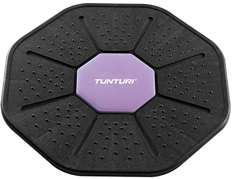 Tunturi Balanceboard Therapiekreisel, schwarz/schwarz, 41 cm