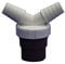 WOLFPACK LINEA PROFESIONAL - Conexion T-219 PP Doble Toma Lavadora