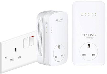 TP-Link AV1200 Gigabit Passthrough Powerline ac Wi-Fi Kit
