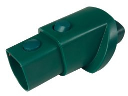 Adapter geeignet für Vorwerk Wappenanschluß auf oval mit Strom (alternativ Produkt)