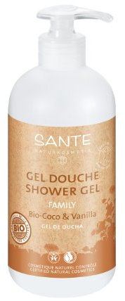 Santé - 2024douvaL - Family - Hygiène Corporelle - Gel Douche Vanille et Coco Bio - 500 ml