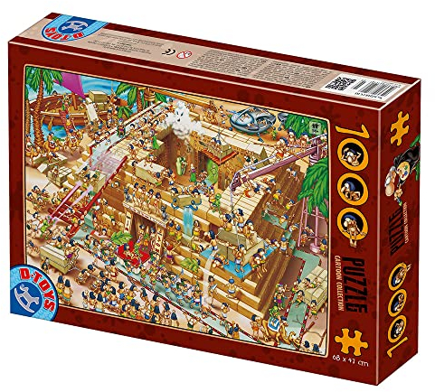 D-Toys Puzzle Cartoon Collection - Egyptian Pyramid 1000 Teile