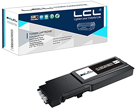 LCL Remanufactured Tonerkartusche C400 C400V C400N C400DN C405 C405V C405N C405DN 106R03516 106R03518 106R03519 106R03517 (1Schwarz) kompatibel für Xerox Versalink C400 C400V C400N C400DN C405 C405V