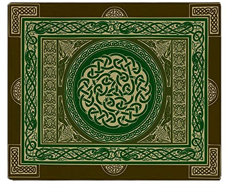 YISUMEI Decke Keltischer Knoten Kuscheldecken Weich Flanell Fleecedecke Bettüberwurf(150x200cm)