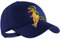Blackshirt Company Dinosaurier Schildmütze Kinder Base Cap Dino Rex Farbe Blau
