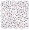 MOS30-0102 - Piatto doccia a forma di ciottoli, colore: bianco crema