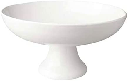 EKM Living ASA Schale auf Fuß GRANDE D. 21 cm, H. 9,5 cm 3789147 ! Vorteilsset beinhaltet 2 x den genannten Artikel und Set mit 4 Edelstahl Strohhalme