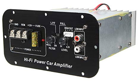 PeroFors Scheda Amplificatore Stereo Hi-Fi per Bassi Bassi Hi-Fi da 150 W per Auto da 6-12 Pollici Amp Digitale