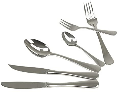 Solex Julia Besteckset 72 teilig für 12 Personen inklusive Steakmesser