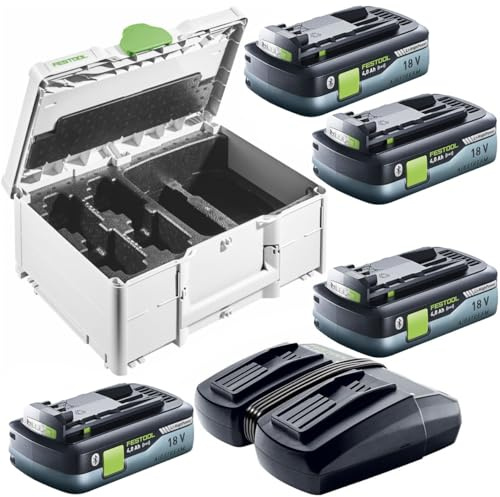 Festool Energy Set SYS 18V 4x4,0/TCL 6 Duo