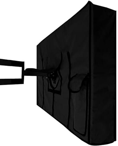 WABTU Outdoor Fernseher Staubdichter Oxford schwarz. Fernseher Box Set wasserdicht im Freien 22 Zoll bis 70 Tv Abdeckung Outdoor (Color : Black, Specification : 60 inch to 65 inch)