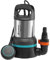 GARDENA Klarwasser-Tauchpume 11000 Set; Schwimmschalter mit Dauerlaufoption, Flachabsaugung bis 2mm, 450W; enthält Klarwasser-Tauchpume 11000 und Flachschlauch-Set 38mm (1 ½ Zoll)