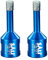 Diamant Trockenbohrer Fliesenbohrer 8mm 2 Stücke M14 Gewinde Diamantbohrer Glasbohrer Set Lochsäge für Keramik, Granit, Porzellan, Fliesen, Feinsteinzeug, Mauerwerk, Marmor, für Winkelschleifer