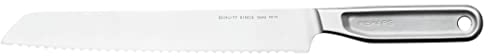 Fiskars All Steel Brotmesser, Gesamtlänge: 34,8 cm, Japanischer Aichi-Hartstahl, 1062883