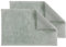 Schöner Wohnen Kollektion Badteppich einfarbig Mint - 2er Set 40 x 60 cm – waschbare Badematte rutschfest Badezimmer - 100% Baumwolle – Duschvorleger Trockner geeignet