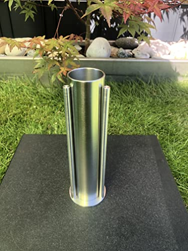 Grab-Vase-Edelstahl-V2A-Hochwertig Exklusiv Friedhofsvase