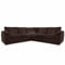 New Delta Large 5 Seater Corner Sofa Chocolate/Brown Jumbo Cord UK Manufactured Bespoke (Chocolate, 2 Corner 2)