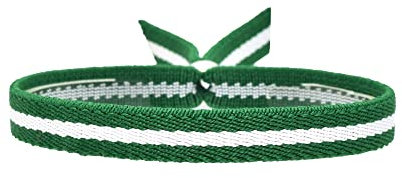 BDM - Pulsera y llavero Bandera Andalucía, cinta elástica, llavero Andaluza, para hombre y mujer. - Modelo 3