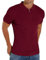 Sailwind Men's Polo Shirts Zip Classic Stretch Slim Fit T Shirts Casual&Work(Wine Red, M)