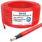 Germany B.E.S.T Solarkabel Solarleitung 10mm² reines Kupferkabel H1Z2Z2-K 20m PV Rot