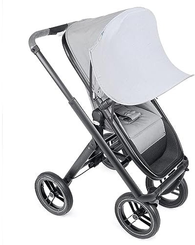 Liebes von priebes SUNNY | Sonnendach für Kinderwagen, Buggy mit UV-Schutz 50+ | reißfester Sonnenschutz | Sonnenverdeck leichte Montage & Waschbar & | Universal geeignet