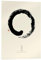 Posterlounge Enso, cercle zen Japonais I Tableau en verre acrylique de Thoth Adan 30 x 40 cm Beige Tableaux Décoration murale