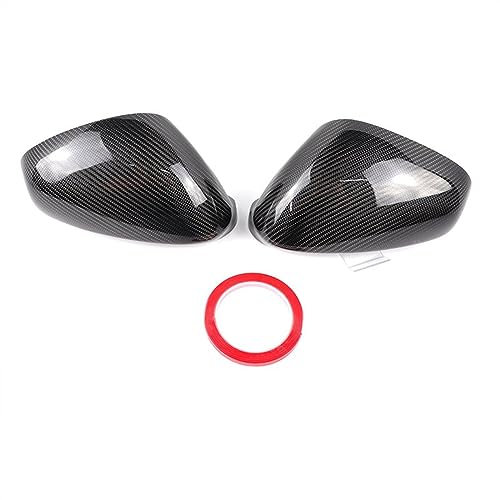 PLUT Rückspiegelkappe Carbon Side Flügel Rückspiegel Abdeckung Kappe Aufkleber Für Maserati Für GT Für Gran Für Turismo 07-20 Für Gran Für Cabrio 10-15 Außenspiegelkappen