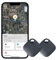 TKMARS Smart Bluetooth Item Finder 2-Pack Key Finder 80DB Waterproof Anti-lost GPS Tracker for Elderly Wallet Pet Compatible with Apple (Only IOS System)