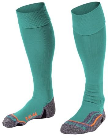 Stanno Sports Socken - UNI Pro -Socke - Socken mit Atmungsaktivem Kapazität und Knöchelschutz - Sportsocken - Anatomische Socken mit linken/rechten Indikatoren - Grün - Größe 36/40