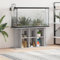 ZEYUAN Aquariumständer Betongrau 120x40x60 cm Holzwerkstoff, Aquarium Unterschrank, Aquarium Schrank, Aquariumschrank, Aquarium Tisch, Aquarium Stands