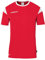 uhlsport Unisex Squad 27 Kurzarm Trikot, Rot/Weiß, M EU