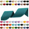 Gurtband 2m 5m 10m 50m, 50 Farben, Breite 10mm 15mm 20mm 25mm 30mm 40mm 50 mm Taschengurt Polypropylen Ideal für DIY-Projekte, Handarbeiten & Outdoor (549) Türkis, 25mm x 5m