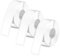 3 Rollen Etikettenbänder für Phomemo D30, 15mmx6m Lange Thermopapieraufkleber Selbstklebend Etikettendrucker-Bandrolle Etikettendruckpapier für Büro Zuhause Küche (Weiß)
