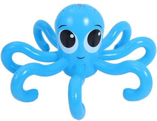 QUMIIRITY Inflatable Water Jet Toy Summer Lawn Sprinkler Outdoor Plaything Cartoon Animal Design for Boys and Girls Garden Water Fun Activity