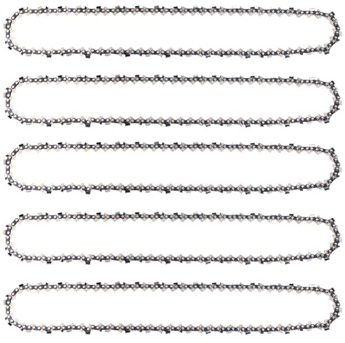 Yweller 36210000072 Sägekette für Stihl MS290, MS291, MS310, MS311, MS661, MS660, MS650, MS640, MS340, MS341, MS361, MS362, MS390, MS391, MS440, MS441 50 cm Ersatzkette 72TG 1,6 mm .375LP 5 Stück