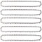 Yweller 36210000072 Sägekette für Stihl MS290, MS291, MS310, MS311, MS661, MS660, MS650, MS640, MS340, MS341, MS361, MS362, MS390, MS391, MS440, MS441 50 cm Ersatzkette 72TG 1,6 mm .375LP 5 Stück